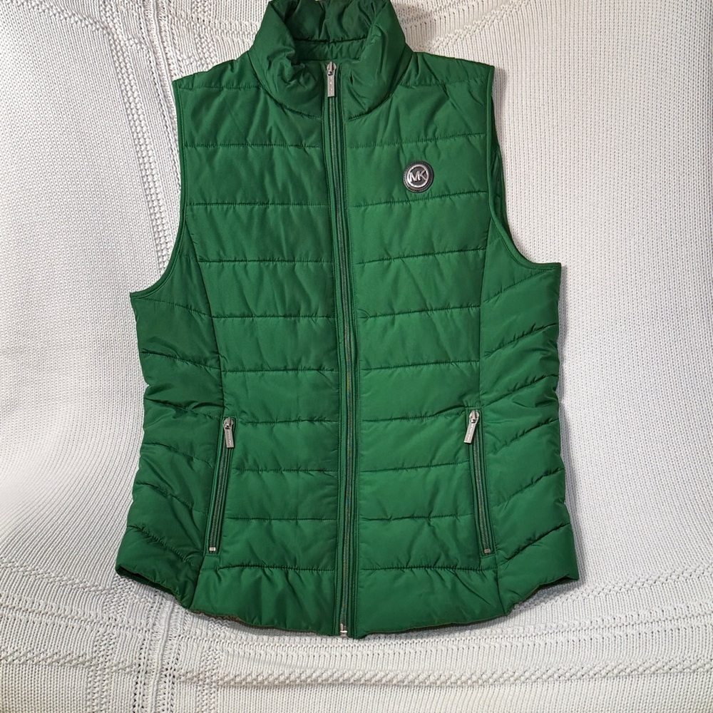 Michael Kors Emerald Quilted Vest